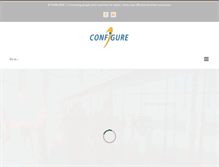 Tablet Screenshot of configureinc.com